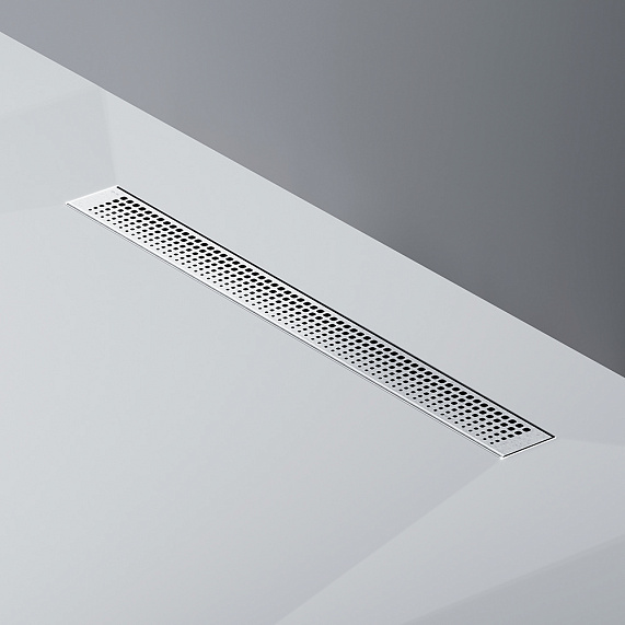 Душевой трап (лоток) 70 AM.PM MasterFlow W01SC-P11-070-01SB комбинированный затвор со стальной матовой решеткой-8