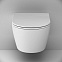 Унитаз подвесной 54 AM.PM Func C8F1901SC (глубина 54 см) торнадо, с сиденьем микролифт, белый