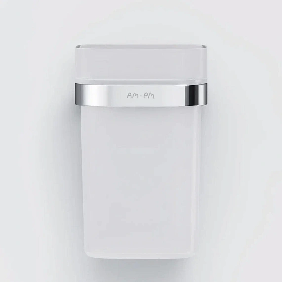 Стакан для зубных щеток настенный AM.PM Func A8F34300 стеклянный, хром-3