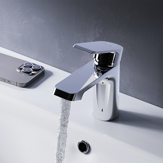 Смеситель для раковины (умывальника) AM.PM Flash F9H02100 хром-1