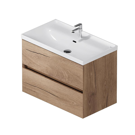 Тумба под раковину 80 AM.PM Above M9XFHX0802OF подвесная под дерево-10